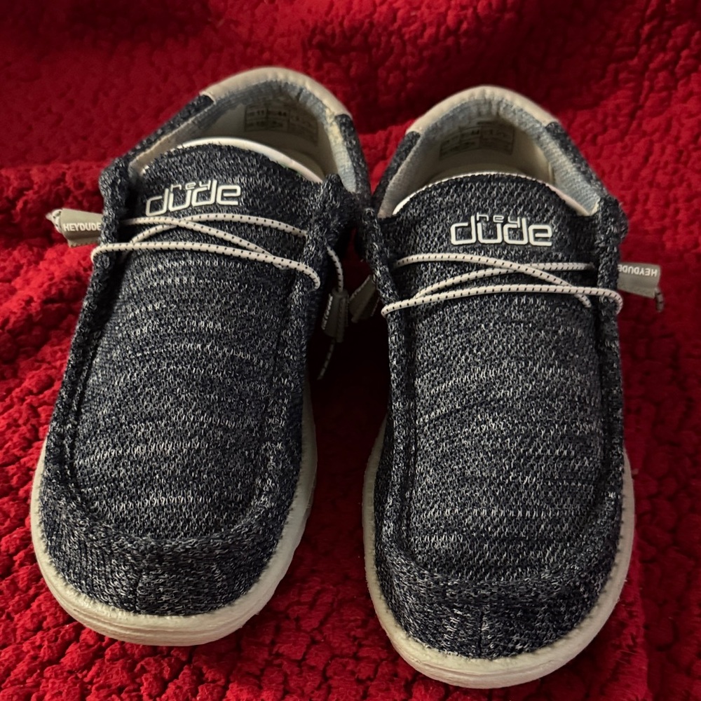 Hey Dude men’s Denim Blue Sneakers